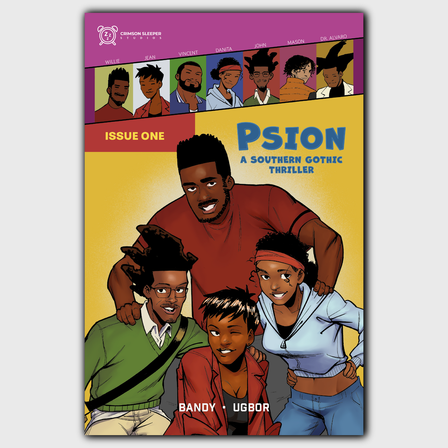 PSION #1: A Southern Gothic Thriller - Cover B (Physical)