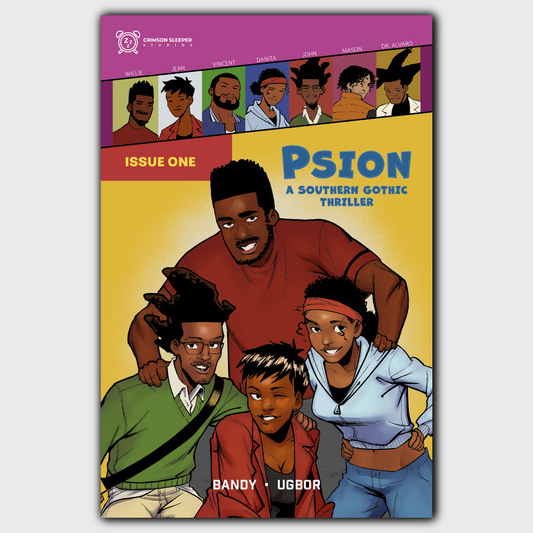 PSION #1: A Southern Gothic Thriller - Cover B (Physical)